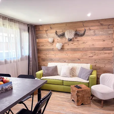 Les Caribous - 1 Min, Espace Diamant, Megeve Apartment